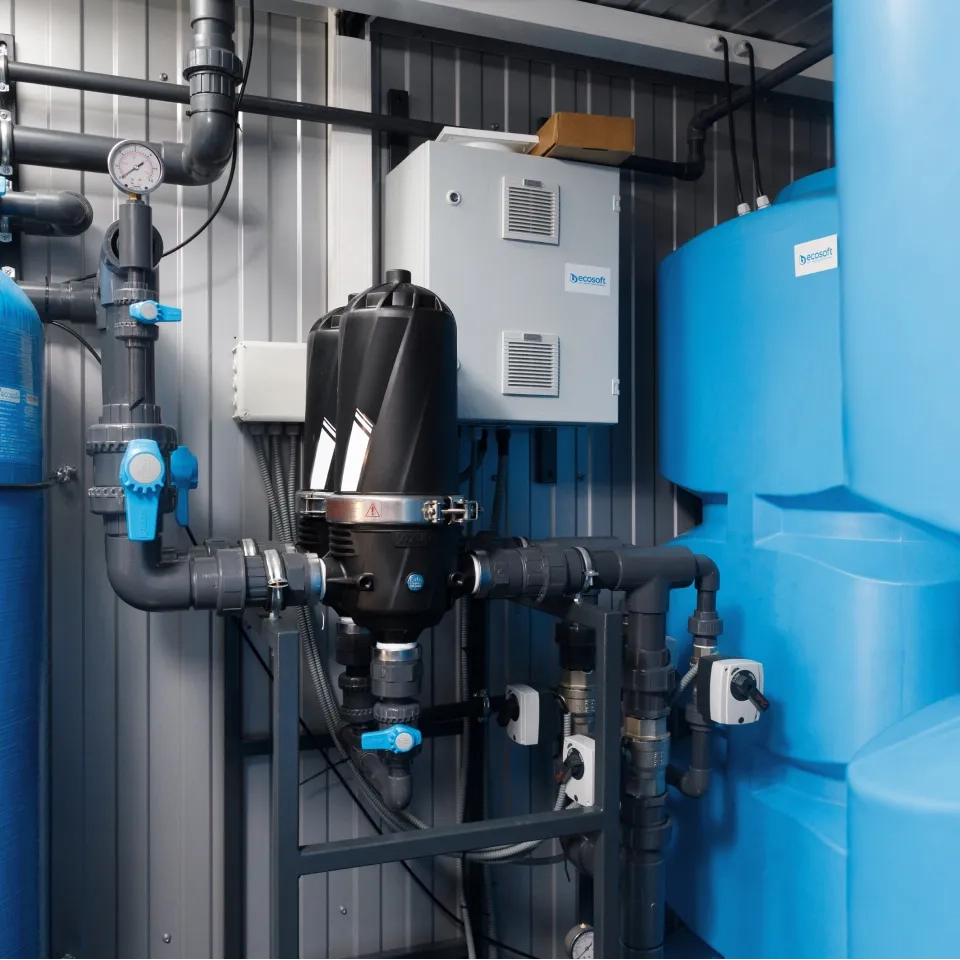 20 pieds. MO4 RO conteneurisé avec préfiltration