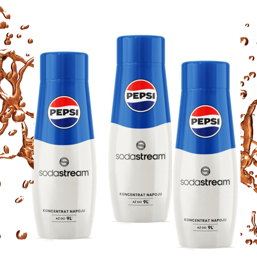 3 x PEPSI syrups
