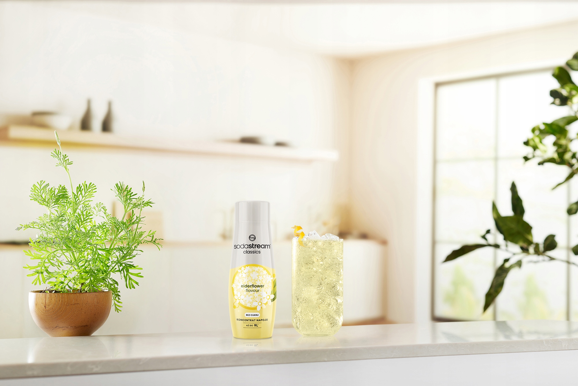 Sirop SodaStream FLEUR DE SUREAU ZERO 440 ml