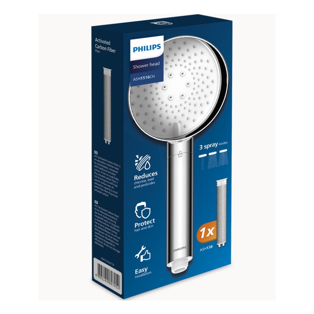 Filtrační sprchová hlavice Philips AWP1516CH (chrom)