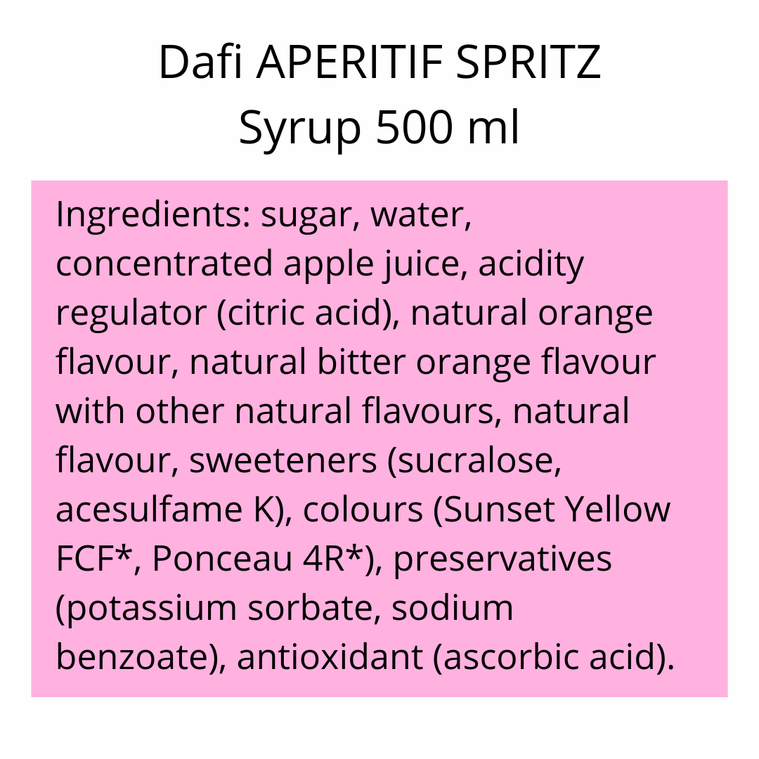 Dafi Solid 0,5 bouteille filtrante FC Barcelone + sirop Aperitif