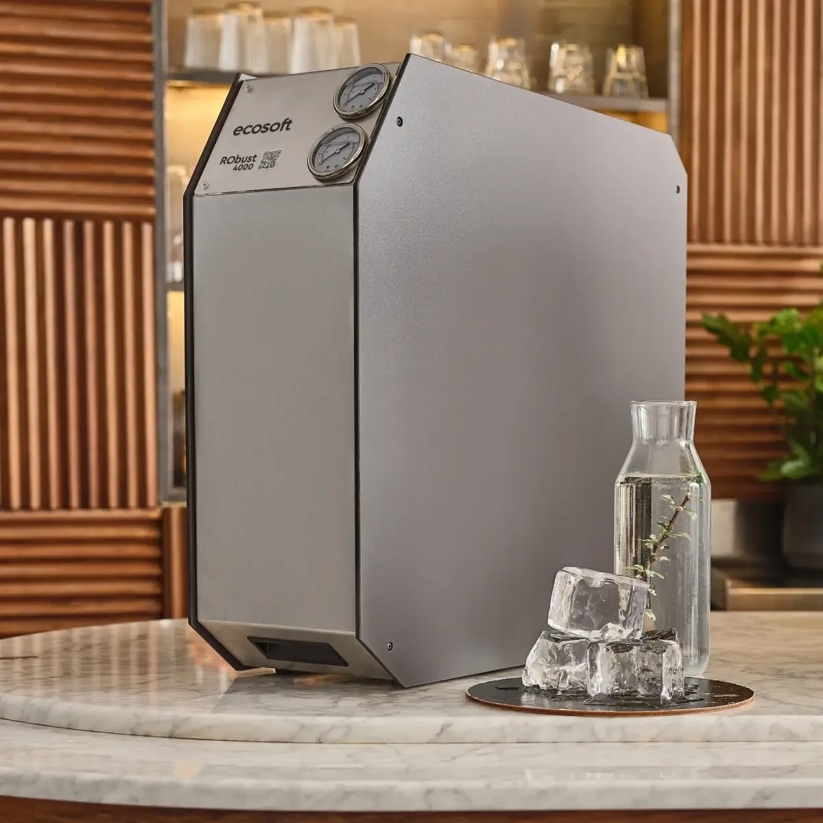 Système d'osmose inverse à flux direct Ecosoft RObust 4000