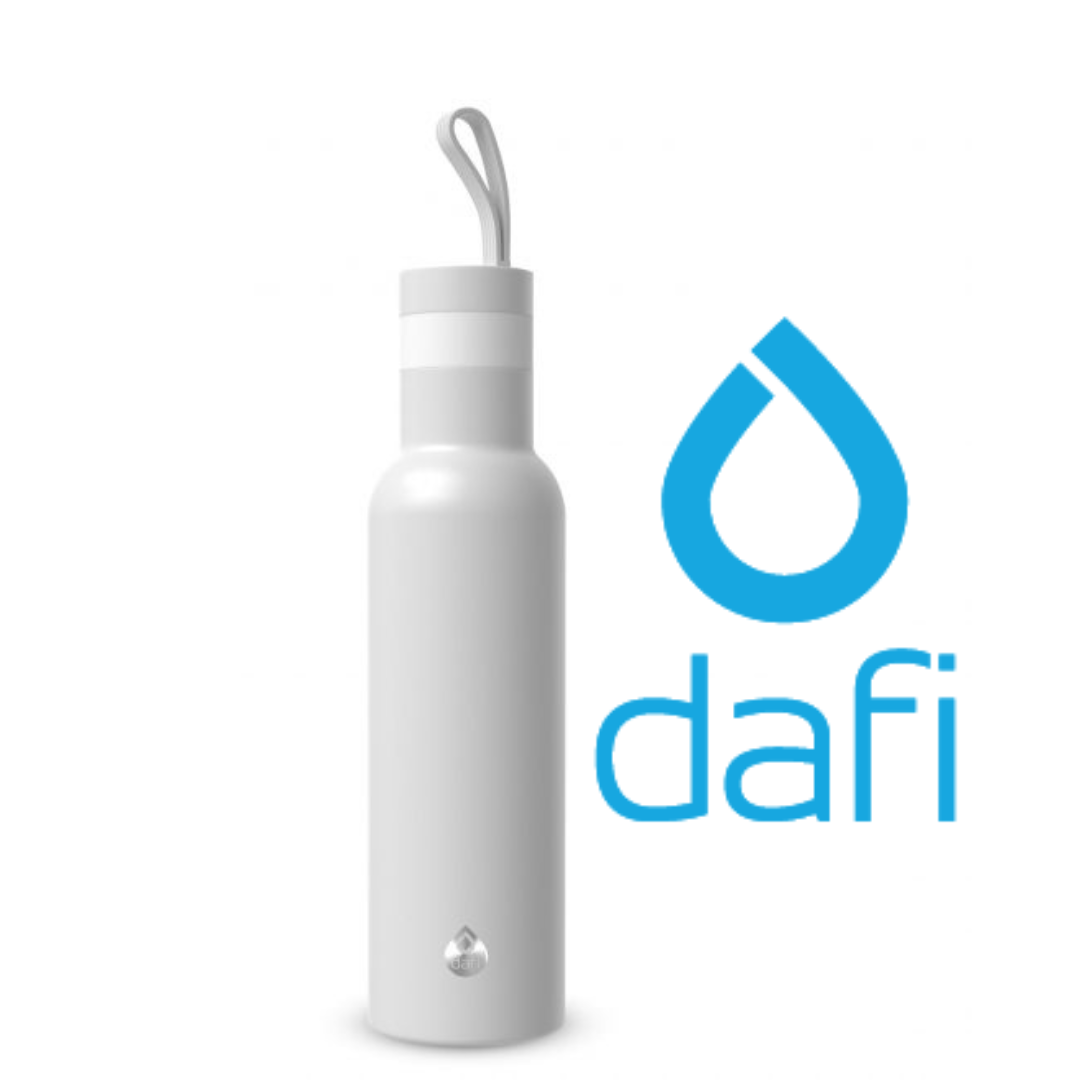 Bouteille Thermo Dafi EASY en Acier Inoxydable 490 ml Blanche