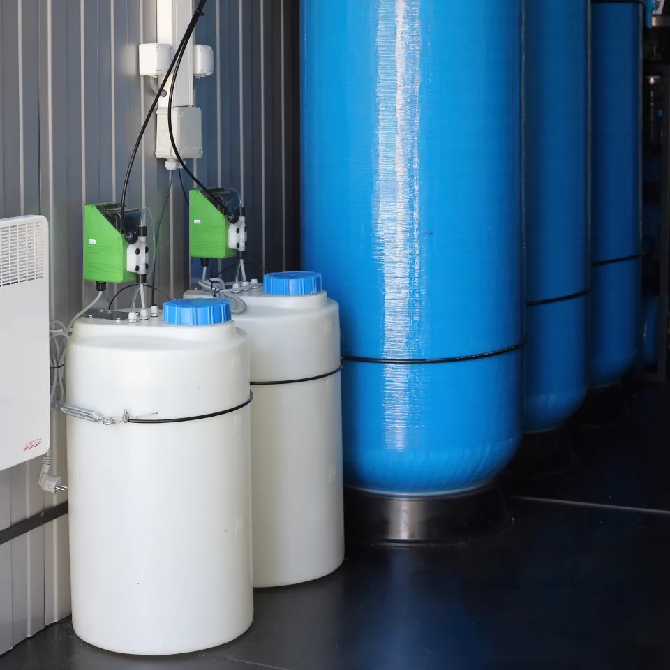 20 pieds. MO4 RO conteneurisé avec préfiltration