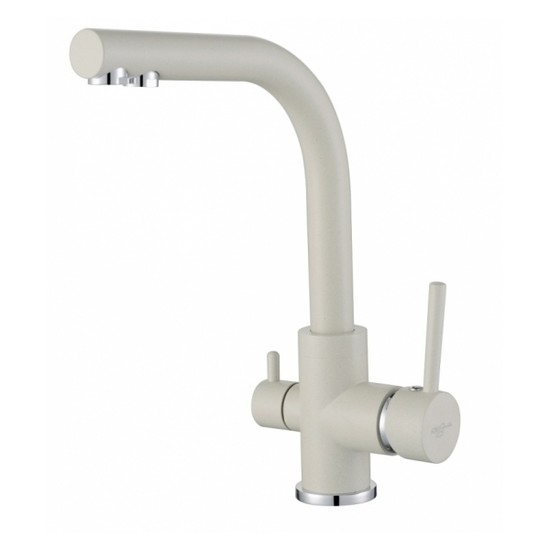 Robinet de cuisine AKVADUO 2663L-(ivoire)