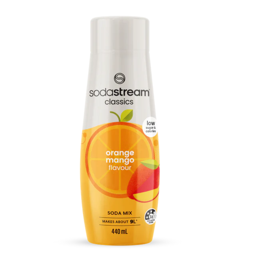Sirop SodaStream ORANGE MANGUE 440 ml