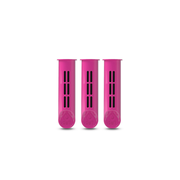 BARBIE 3 filtres pour la bouteille filtrante Dafi SOFT et SOLID rose