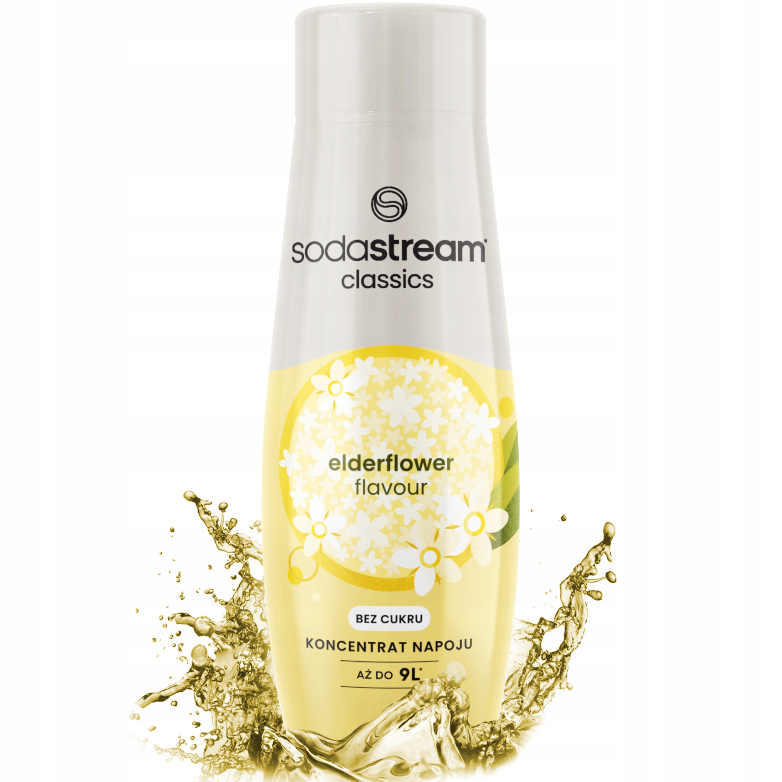 Sirop SodaStream FLEUR DE SUREAU ZERO 440 ml