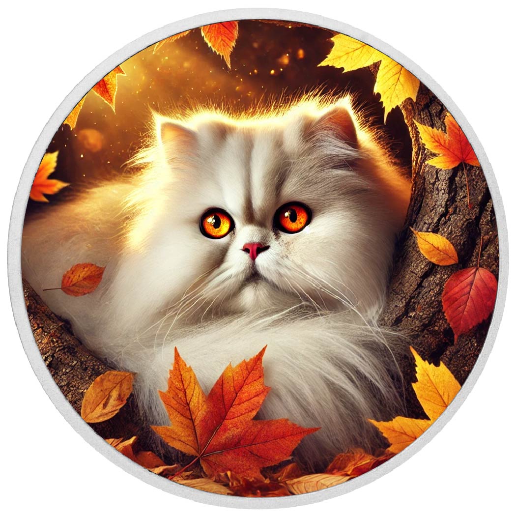 Image of  2026 Australia 1oz 9999 Silver BU Majestic Glow Autumn's Fluffy Guardian C coin