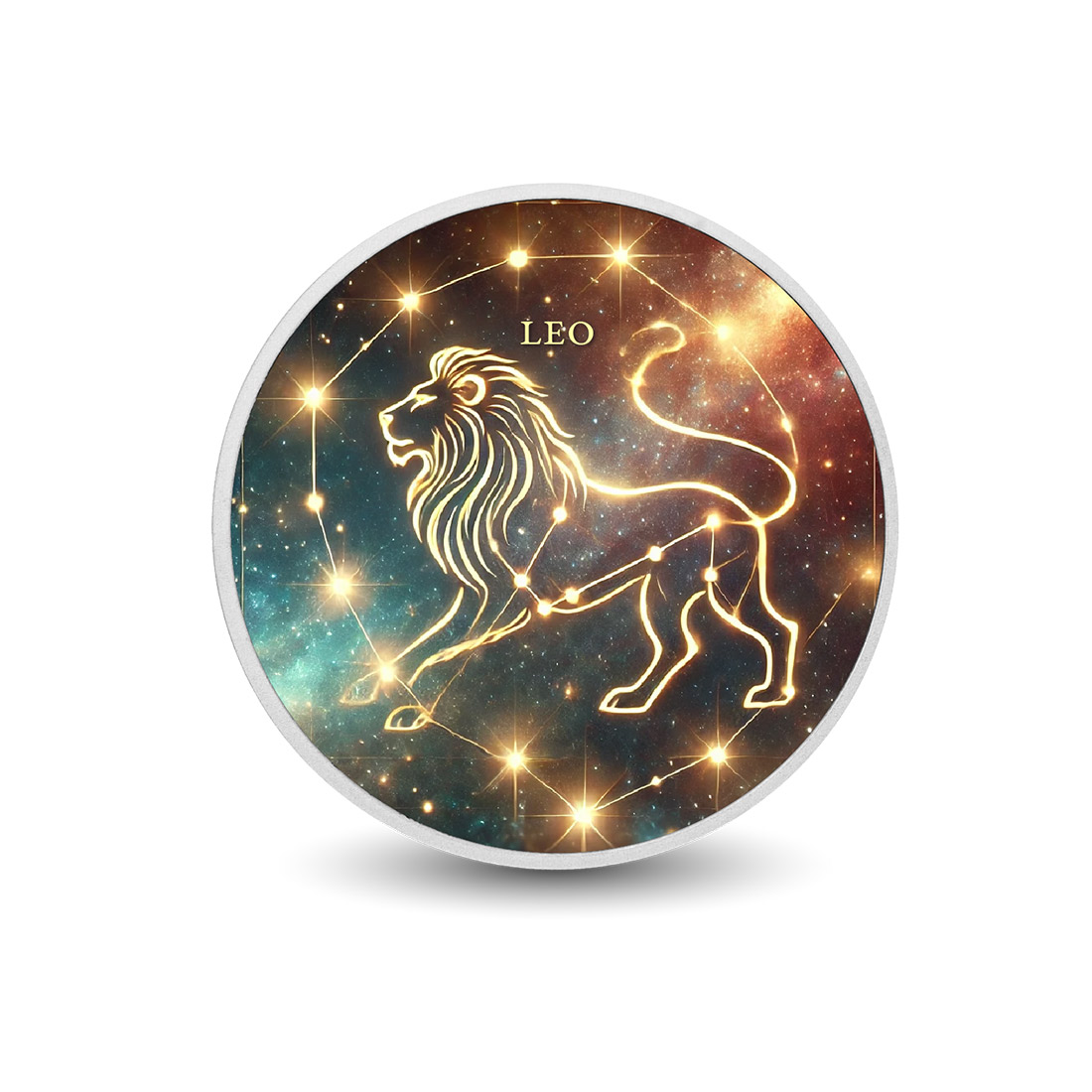 Image of  Tierkreiszeichen - Löwe 1oz Silber Farbmünze coin