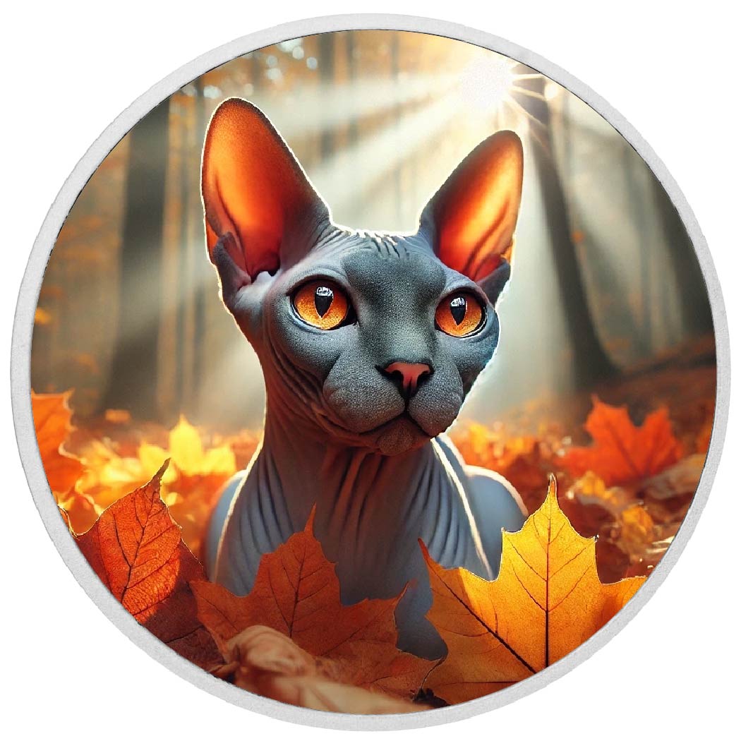 Image of  2026 Australia 1oz 9999 Silver BU Autumn Elegance The Mystical Gaze Colourized coin