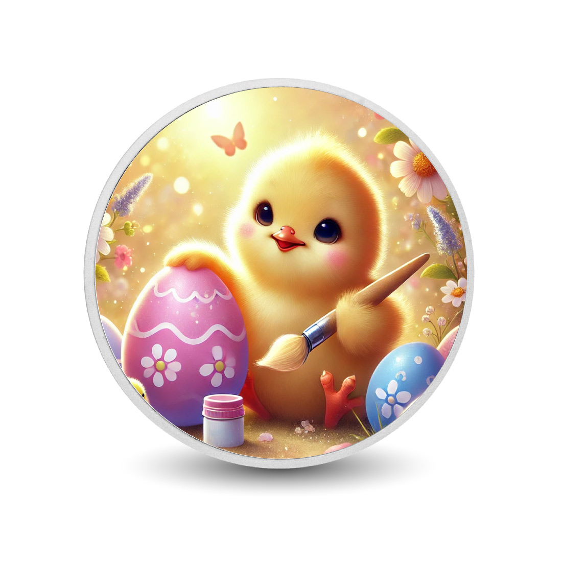Image of  Chick's Easter Masterpiece Coloured Coin coin