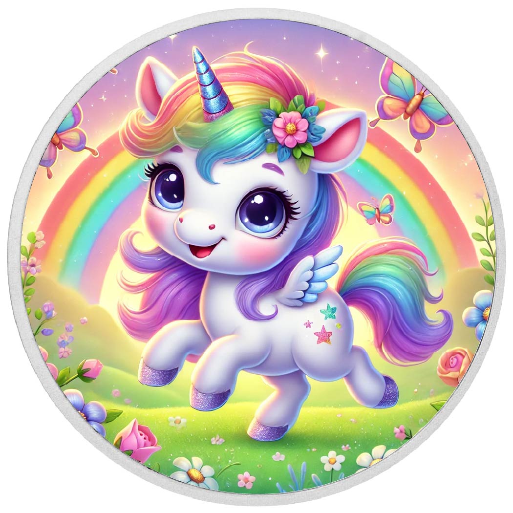 Image of  Twinklehoof: Der Regenbogenwanderer – 1-Unzen-Silbermünze coin