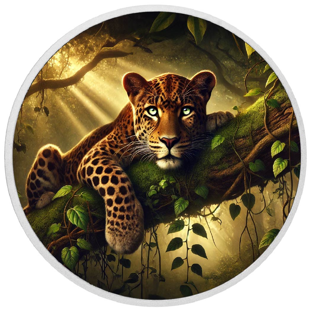 Image of  2026 Australia 1oz 9999 Silver BU Emerald Eyes of the Jungle Colourized coin