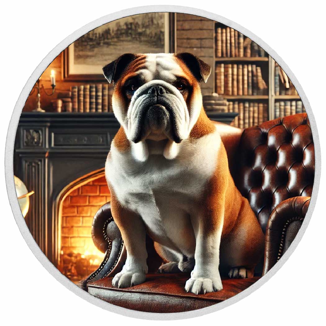 Image of  „Fireside Majesty: Das Reich der Bulldogge“ – 1-Unzen-Münze coin