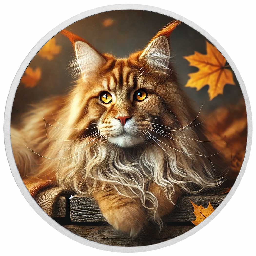 Image of  2026 Australia 1oz 9999 Silver BU Golden Majesty The Autumn King Colourized coin