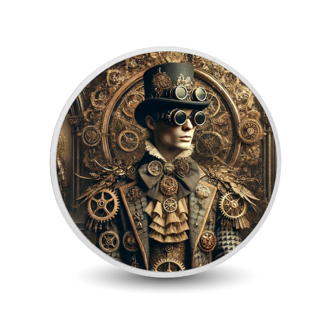Image of  Clockwork Elegance: The Art of Steampunk Royalty 1oz Silver Coin coin