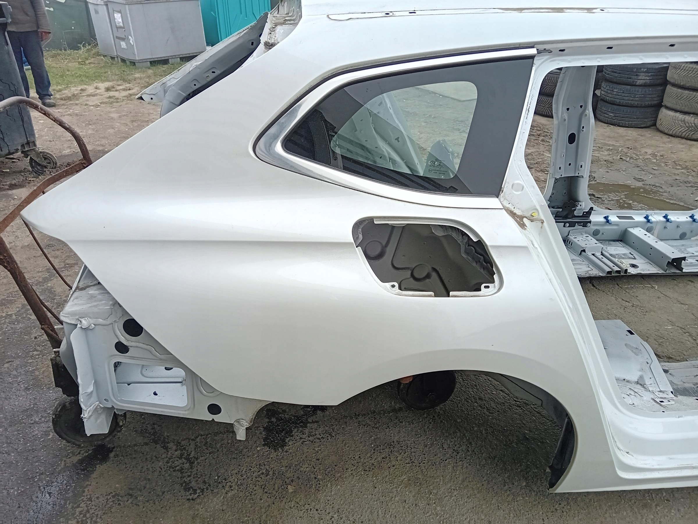 ĆWIARTKA BŁOTNIK PRAWY TYŁ PEUGEOT 508 II KOMBI -  zdjęcie 2
