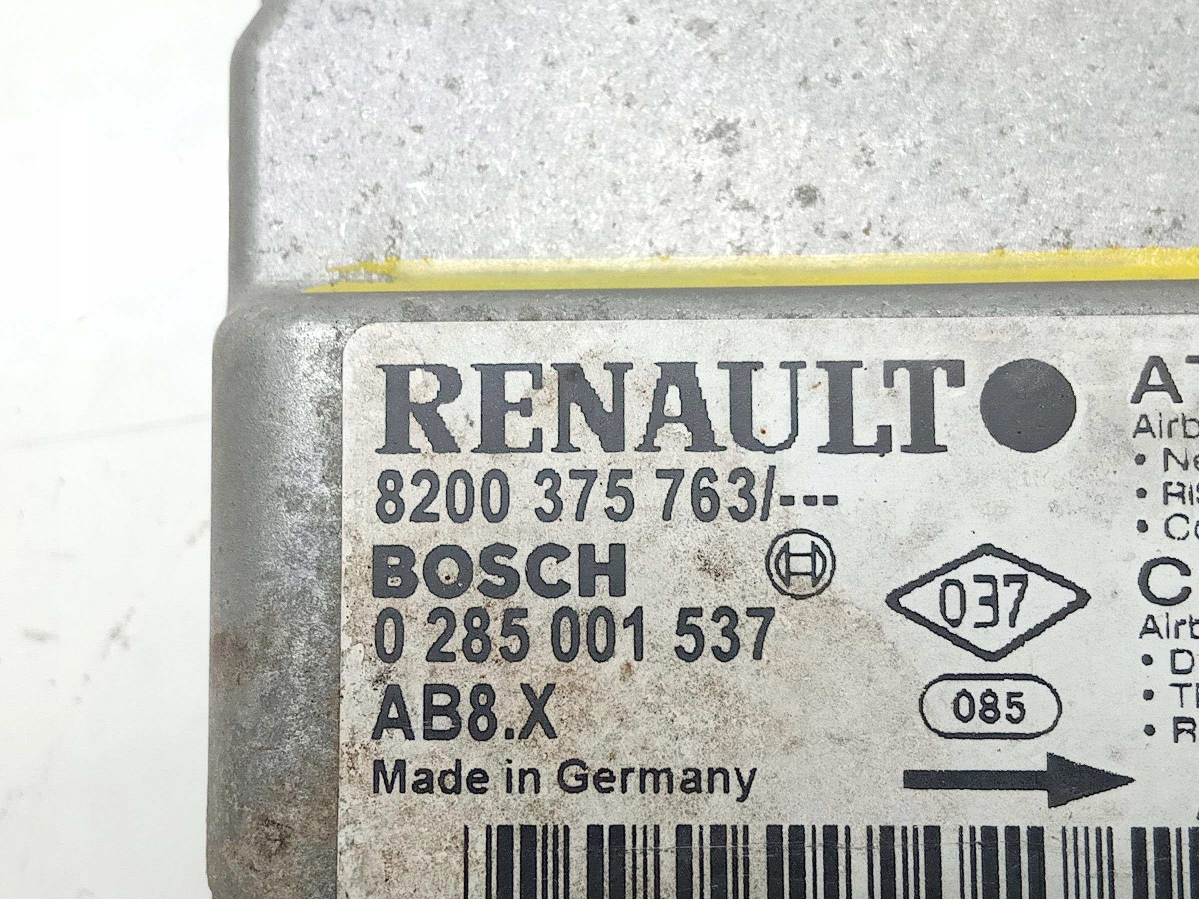 MODUŁ PODUSZEK AIR BAG RENAULT CLIO II -  zdjęcie 4