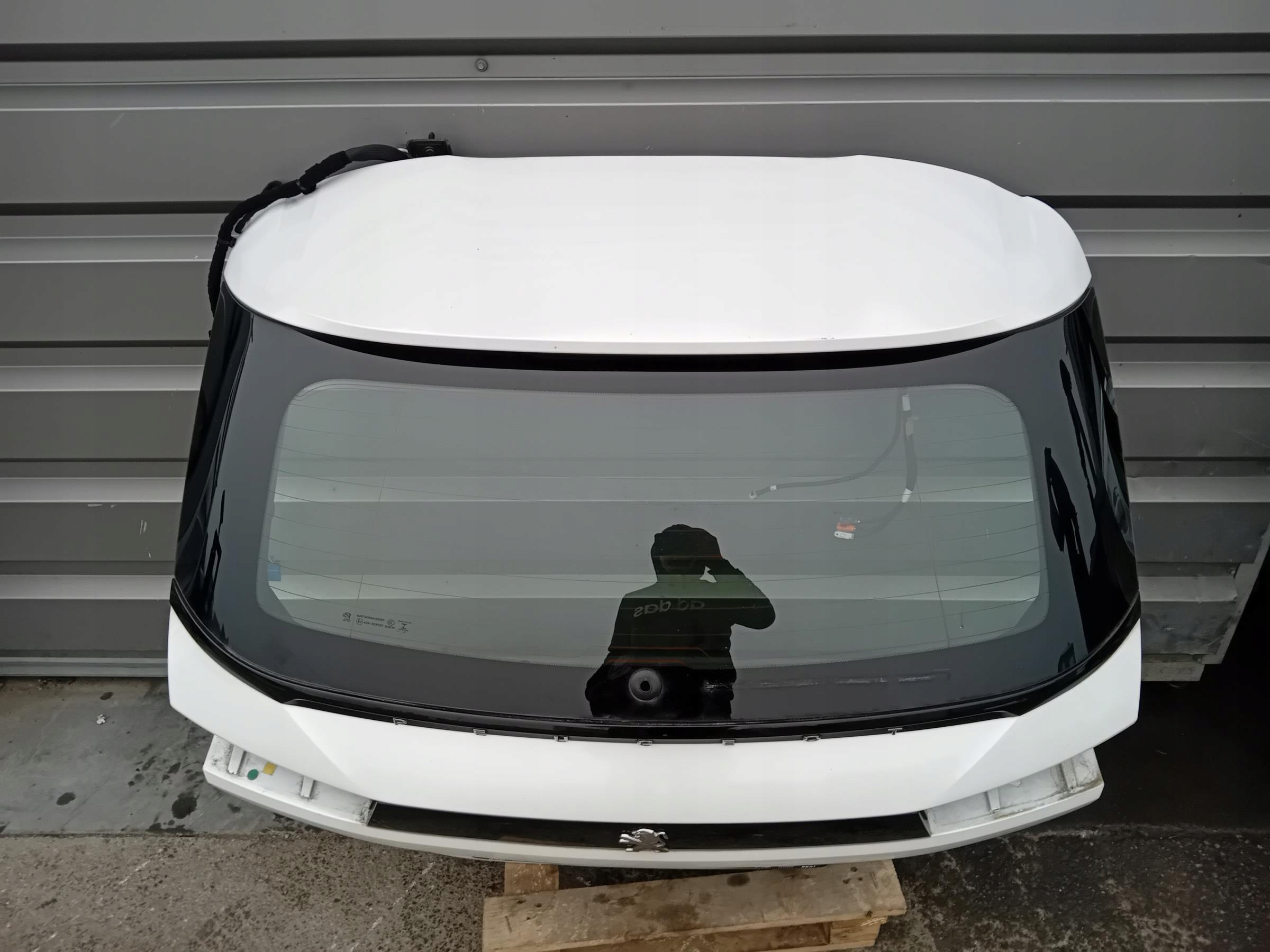 KLAPA BAGAŻNIKA TYŁ PEUGEOT 508 II KOMBI KWE -  zdjęcie 4
