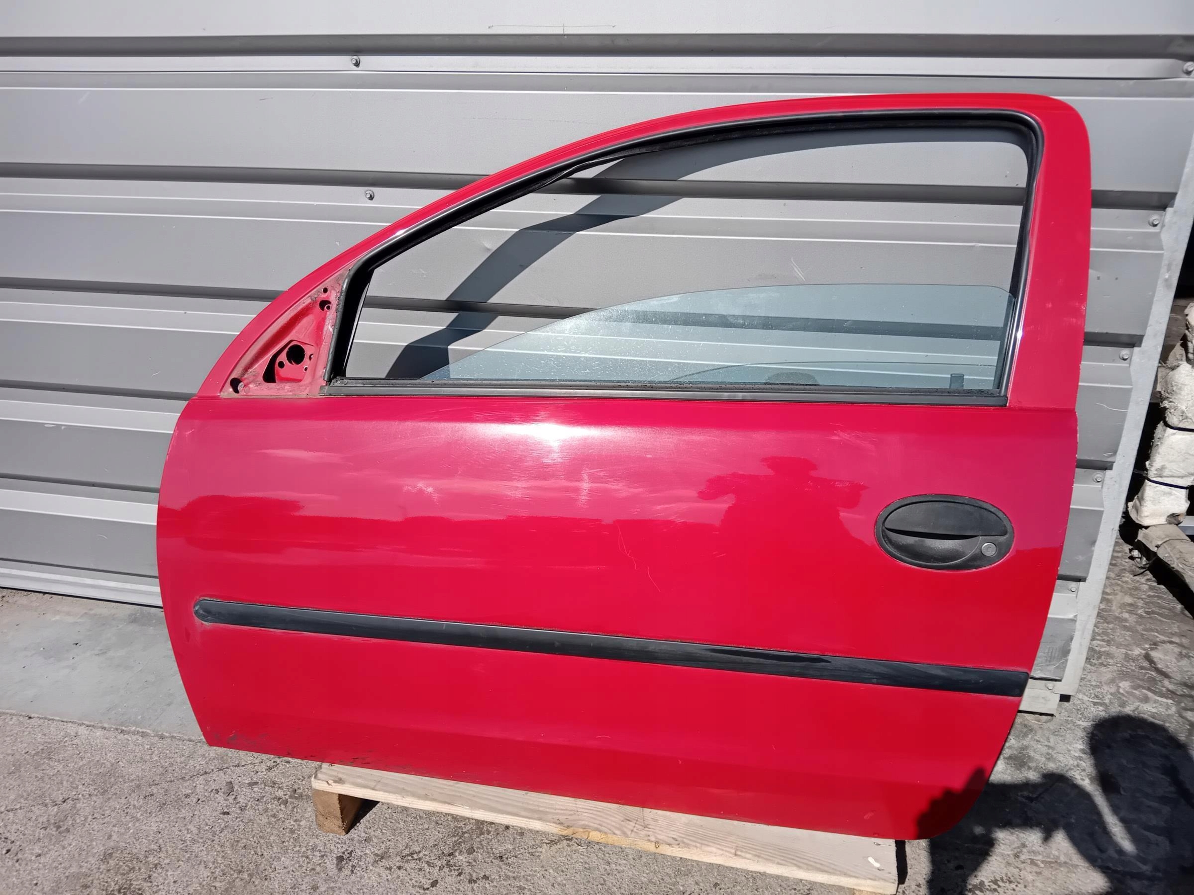 DRZWI LEWE PRZÓD OPEL CORSA C 3D -  zdjęcie 3