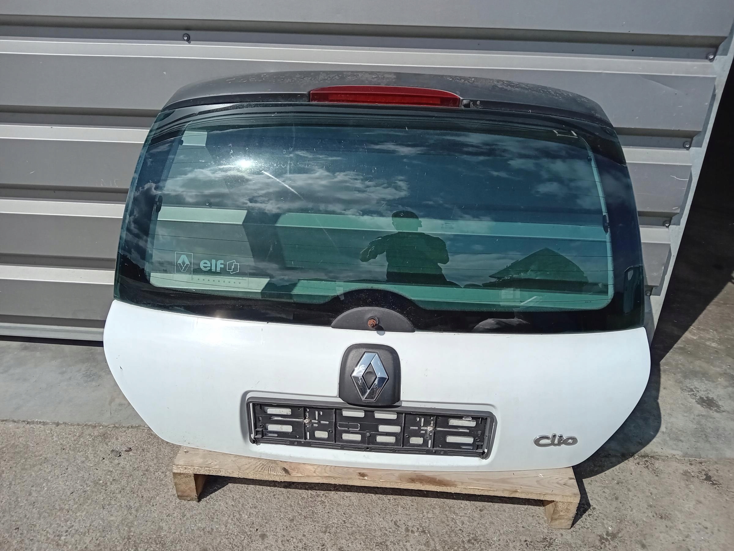 KLAPA BAGAŻNIKA TYŁ RENAULT CLIO II -  zdjęcie 3