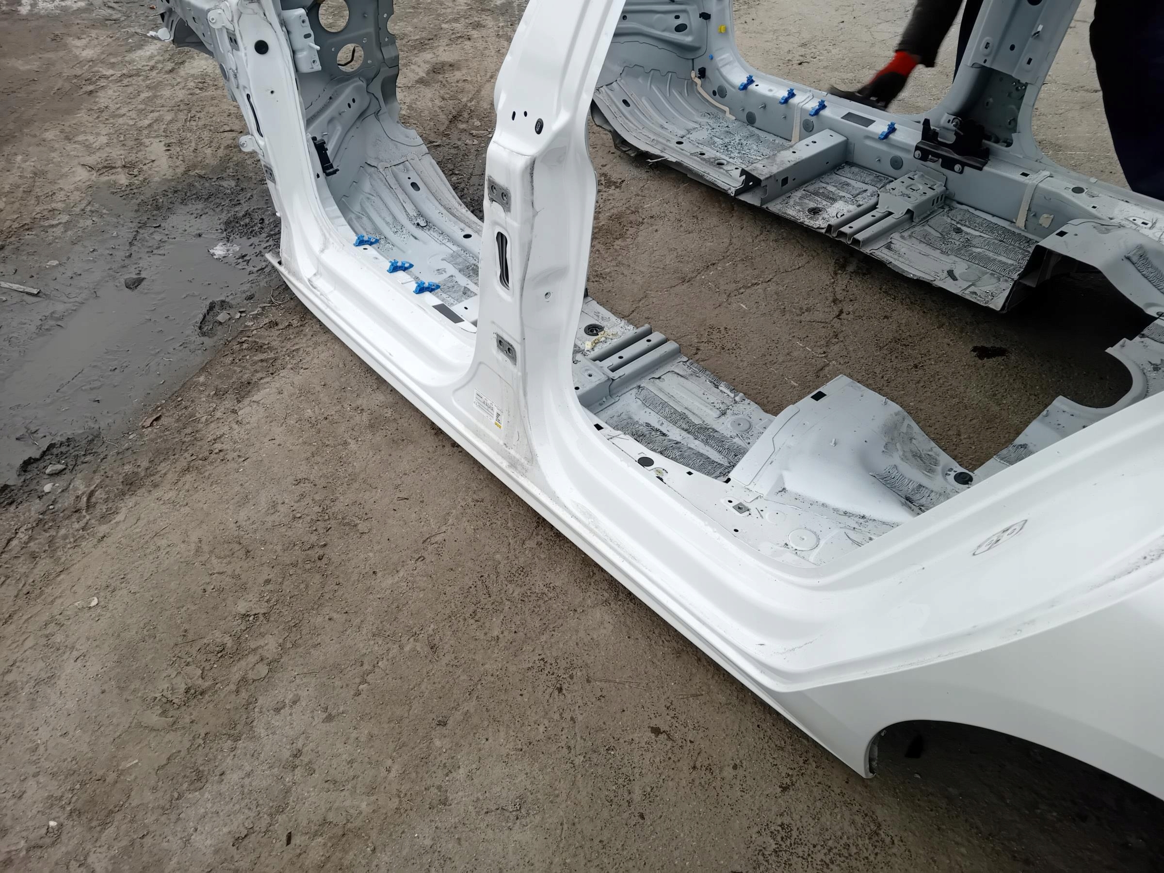 PRÓG SŁUPEK LEWY PEUGEOT 508 II -  zdjęcie 2