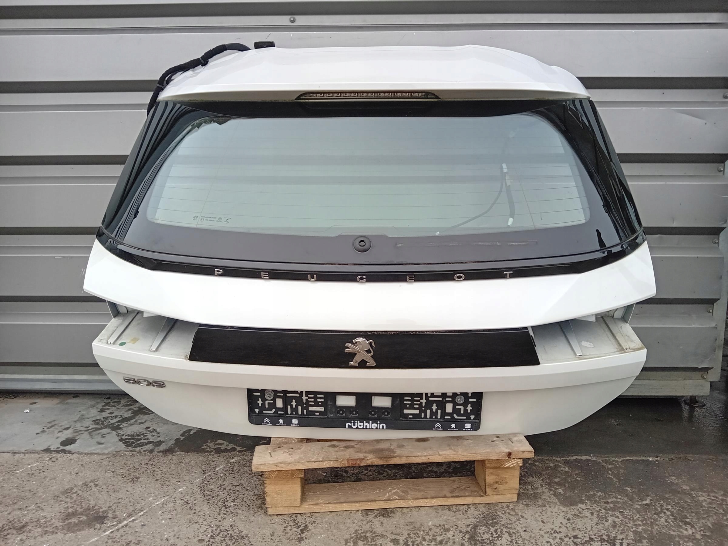 KLAPA BAGAŻNIKA TYŁ PEUGEOT 508 II KOMBI KWE -  zdjęcie 1
