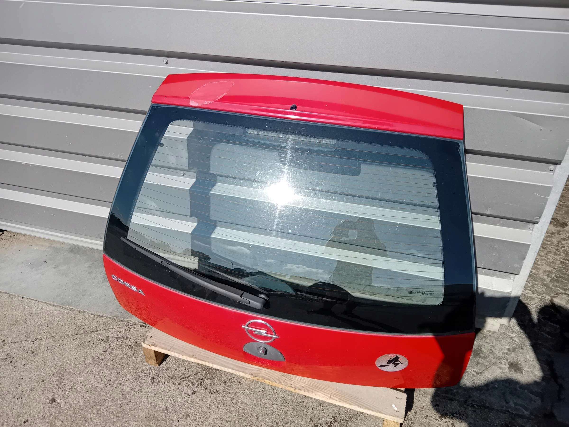 KLAPA BAGAŻNIKA HB 3D OPEL CORSA C -  zdjęcie 2