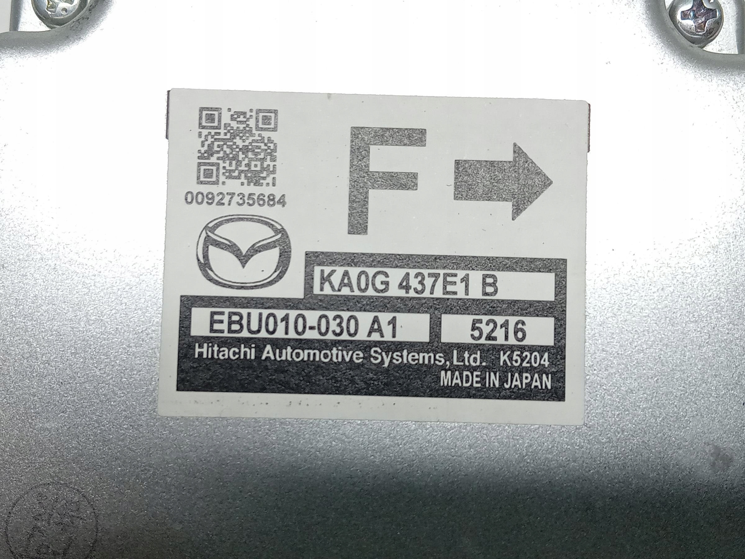 STEROWNIK HAMULCA RĘCZNEGO MAZDA CX-5 -  zdjęcie 4