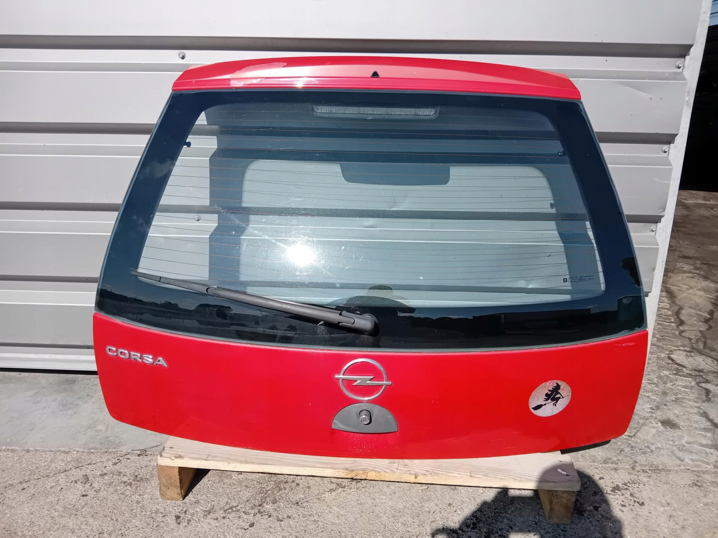 KLAPA BAGAŻNIKA HB 3D OPEL CORSA C -  zdjęcie 4
