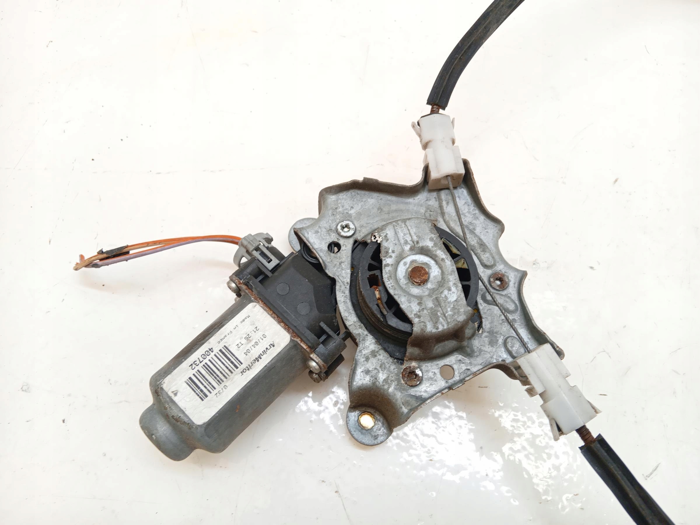 MECHANIZM SZYBY PRAWY PRZÓD RENAULT CLIO II 3D -  zdjęcie 4