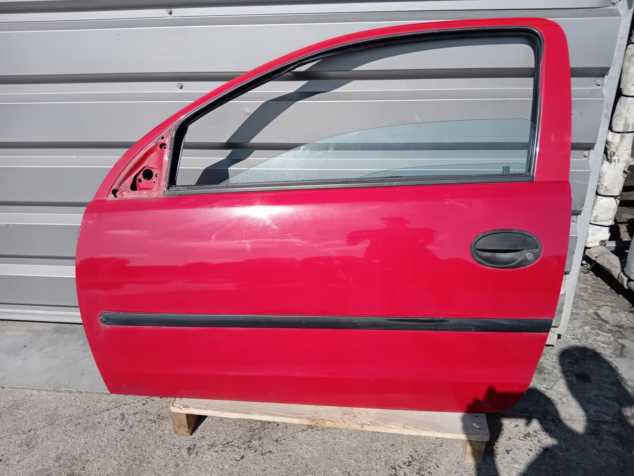 DRZWI LEWE PRZÓD OPEL CORSA C 3D -  zdjęcie 4