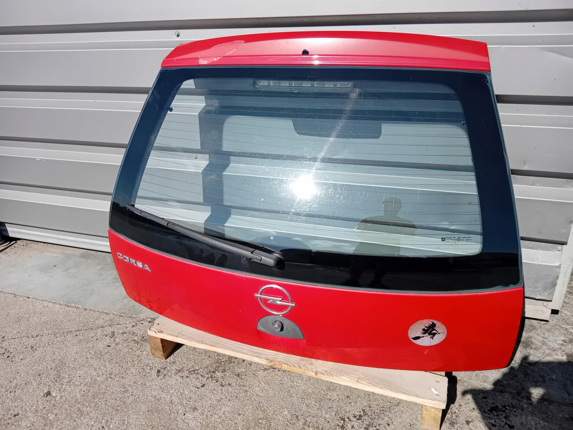 KLAPA BAGAŻNIKA HB 3D OPEL CORSA C -  zdjęcie 1