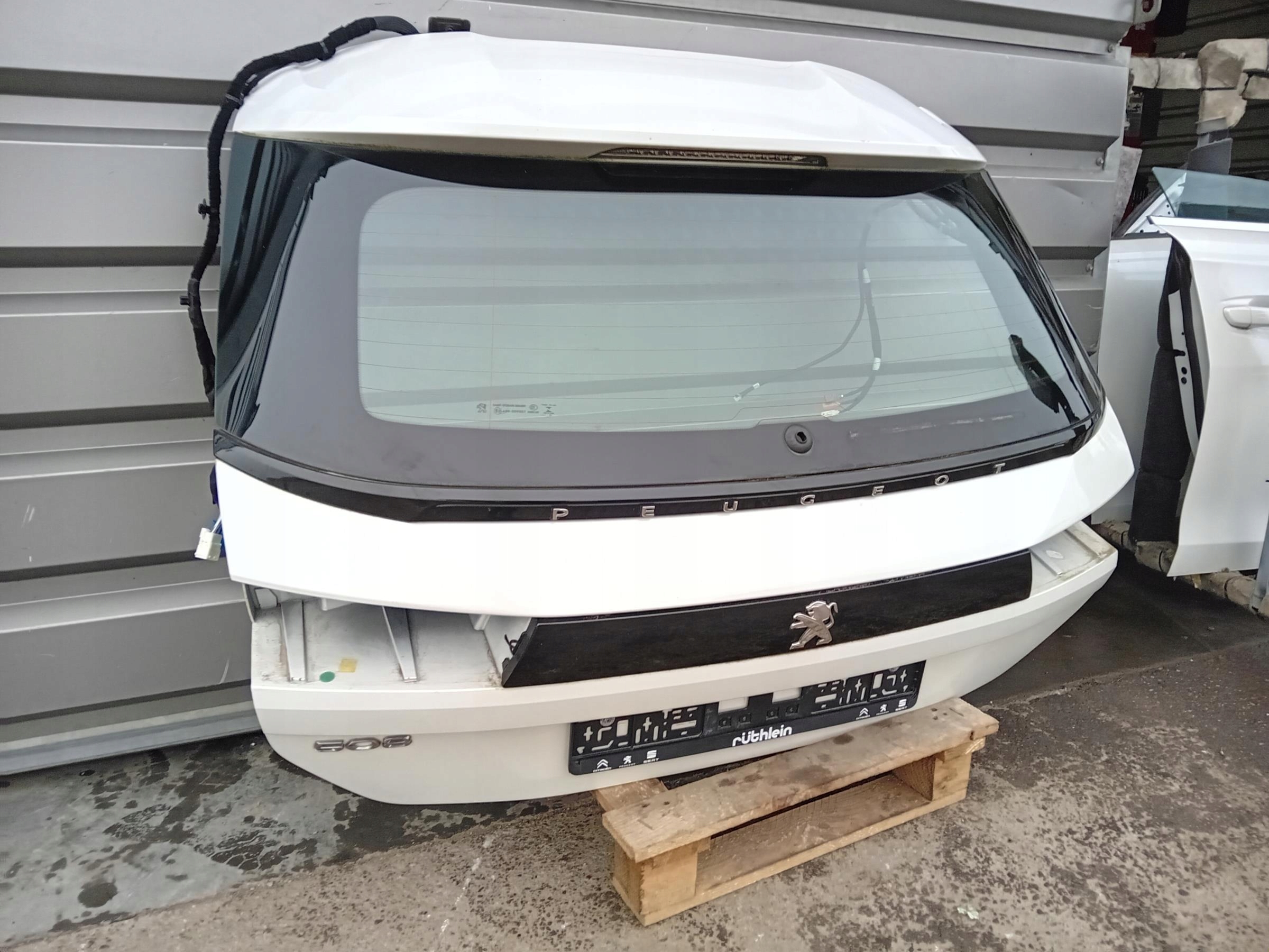 KLAPA BAGAŻNIKA TYŁ PEUGEOT 508 II KOMBI KWE -  zdjęcie 3