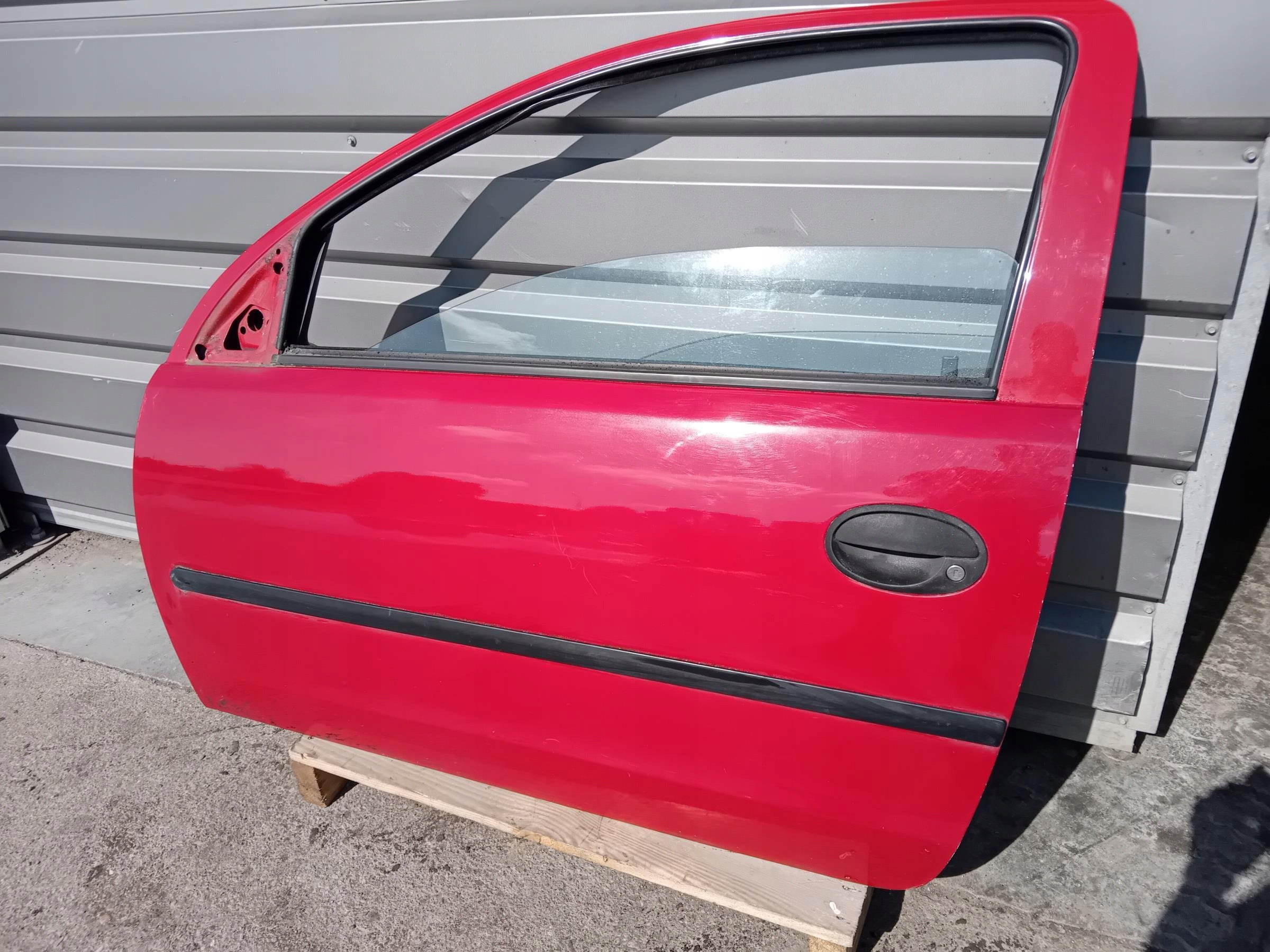 DRZWI LEWE PRZÓD OPEL CORSA C 3D -  zdjęcie 2