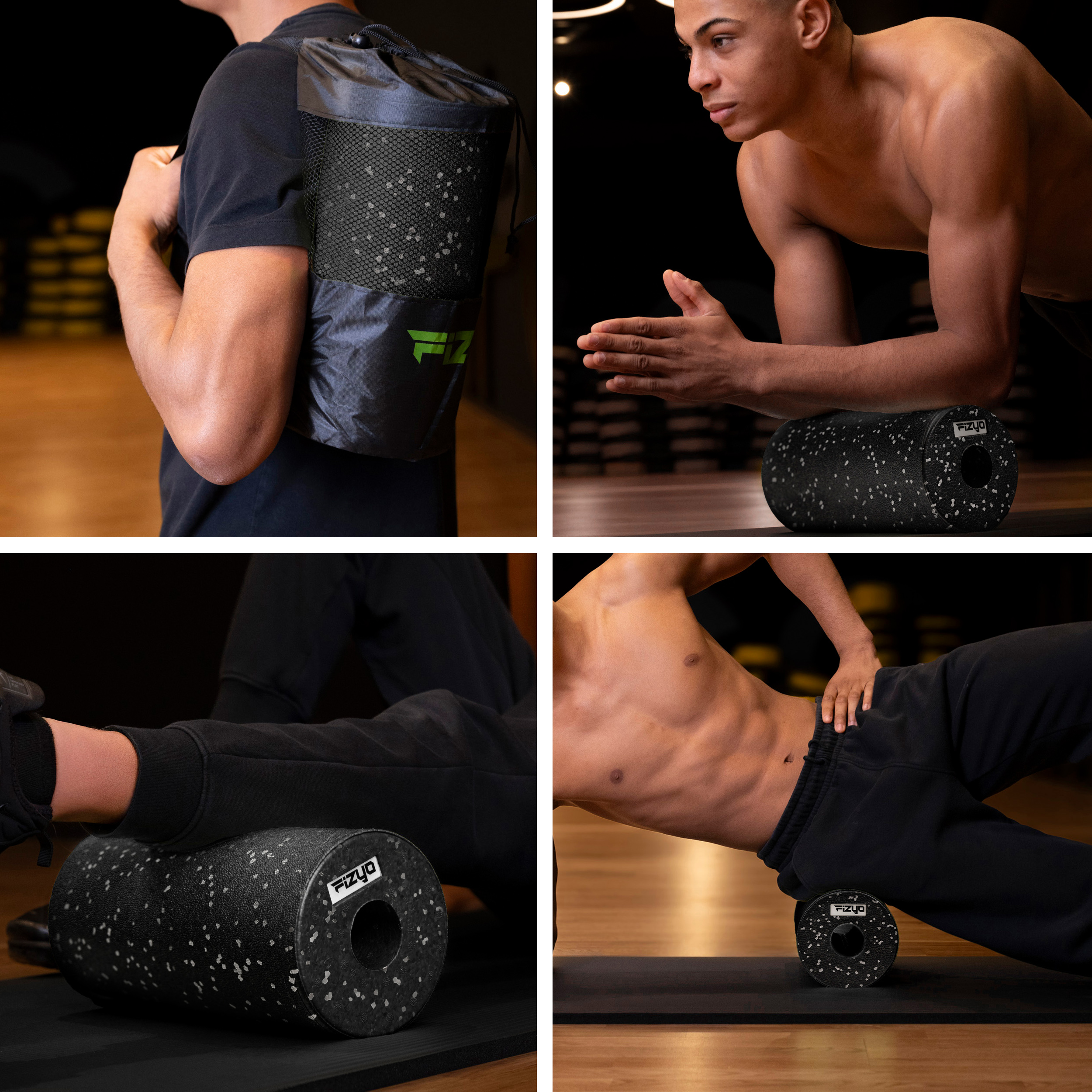 Wszechstronność wałka do ćwiczeń FIZYO