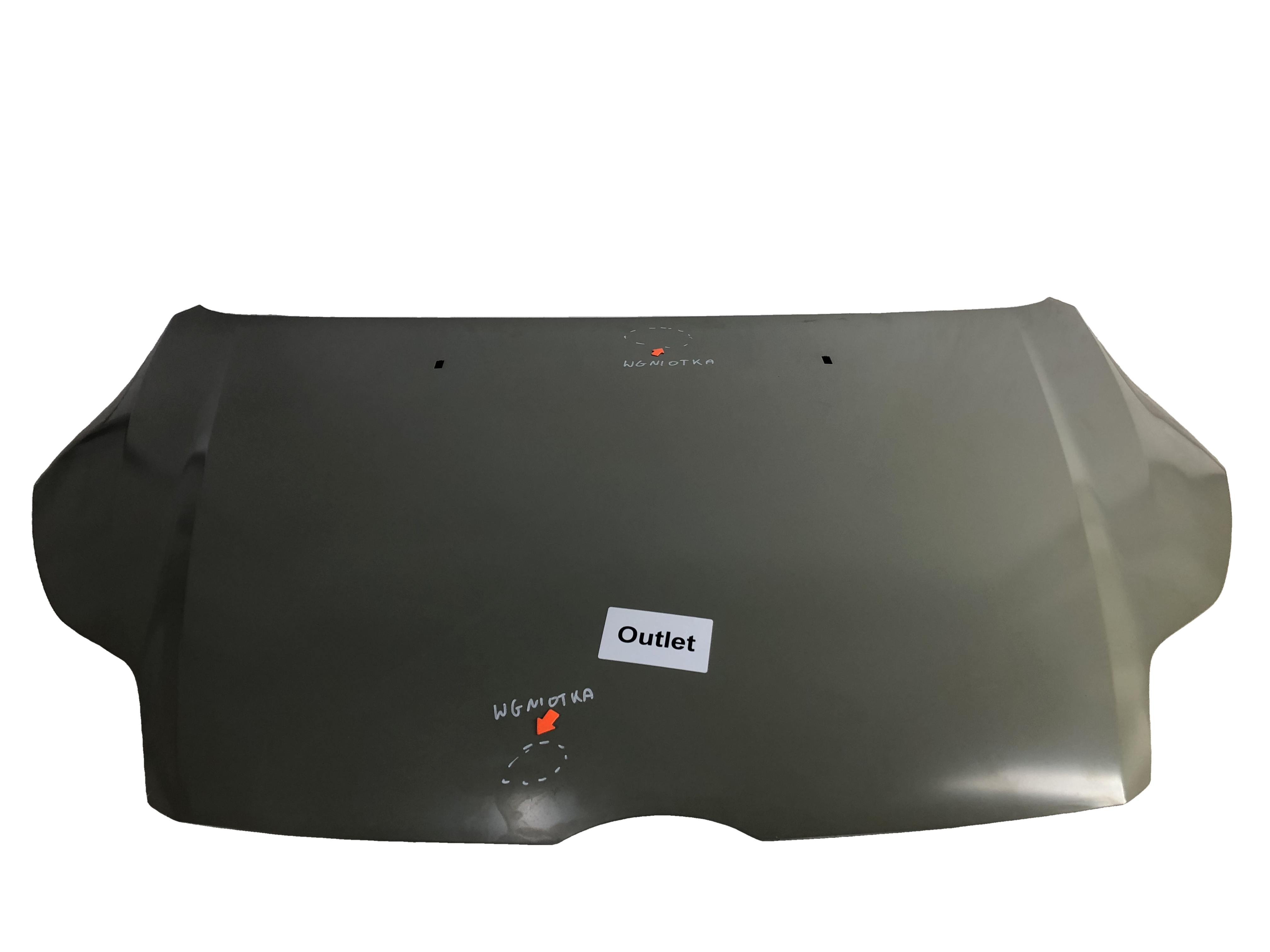 Ford Focus MK3 III przed Liftem 12.2010-11.2014 Maska pokrywa silnika