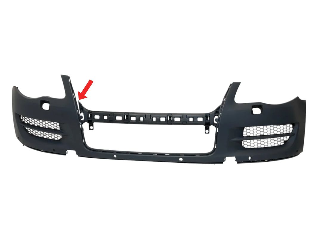 VW TOUAREG I 7L2 2007-10 LIFT POD SPRYSKI + 6x PDC ZDERZAK PRZÓD