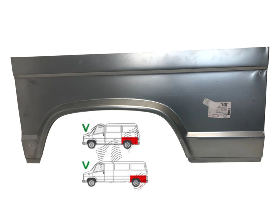 Peugeot J5 Fiat Ducato I Citroen C25 1981-1994 Reperaturka błotnika błotnik tył tylnego lewa KLOKKERHOLM