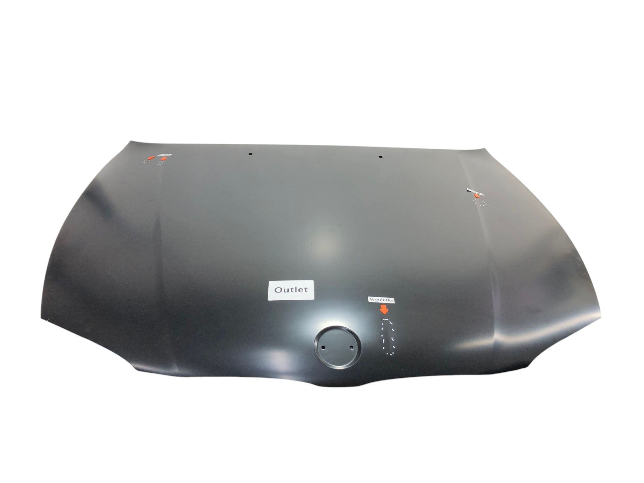 BMW 1 E81 E87 2004-2011 Maska / Pokrywa silnika / okrągłe mocowanie Ocynk