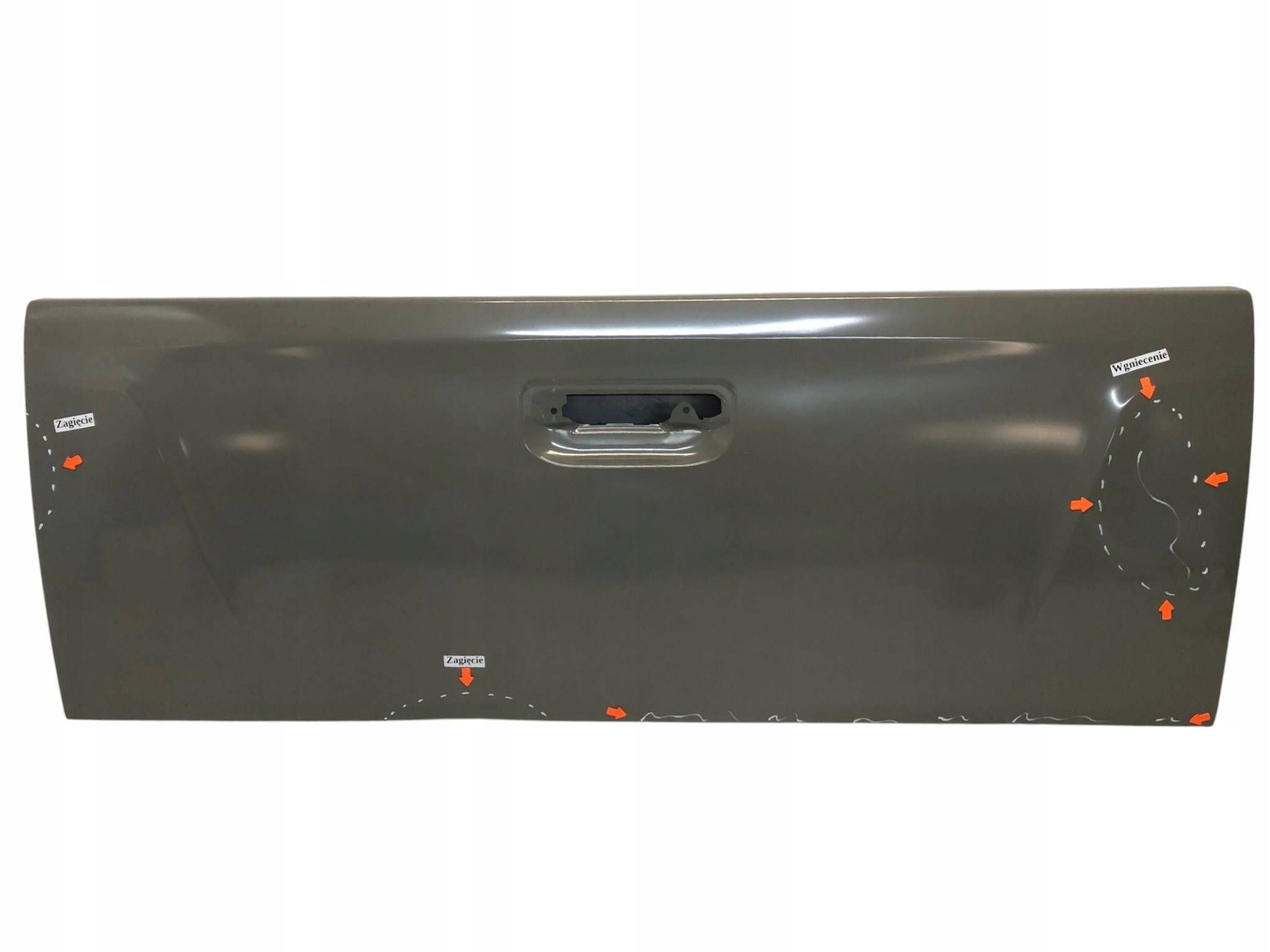 Isuzu D-MAX II RT50 2012-2014 przed liftem Klapa burta bagażnika