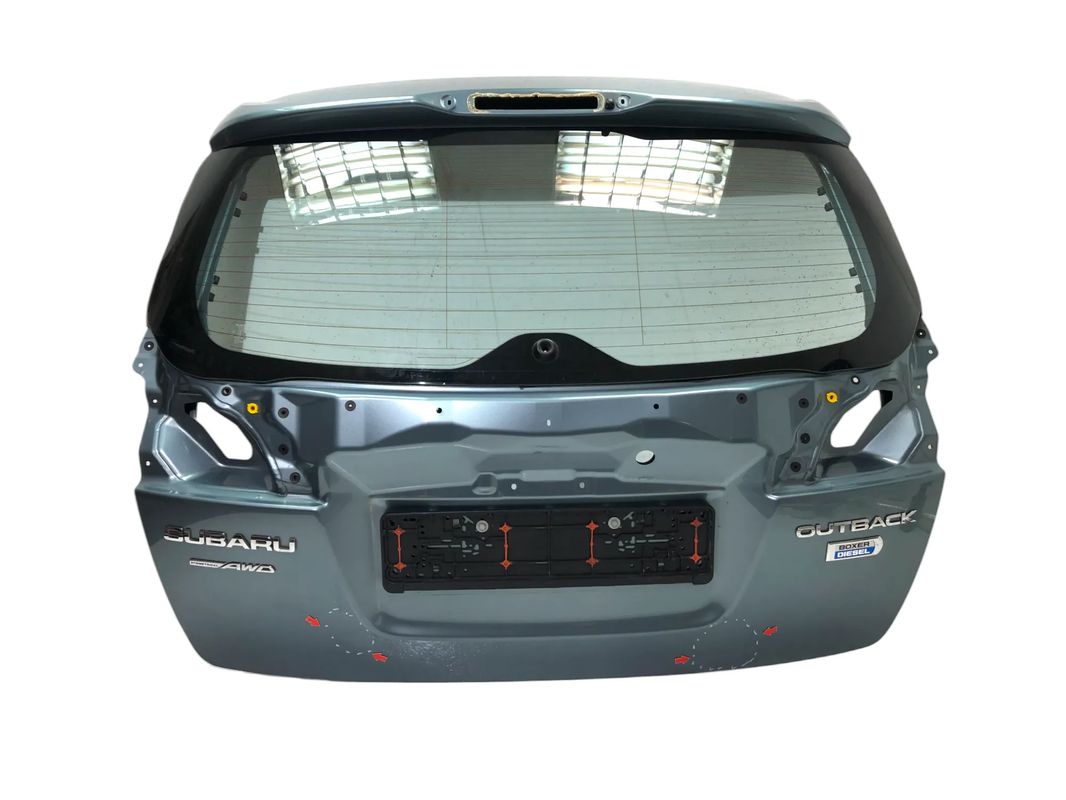 SUBARU OUTBACK 4 IV BR 2009-2014 KLAPA TYŁ TYLNA SZYBA BAGAŻNIKA LAKIER C1F