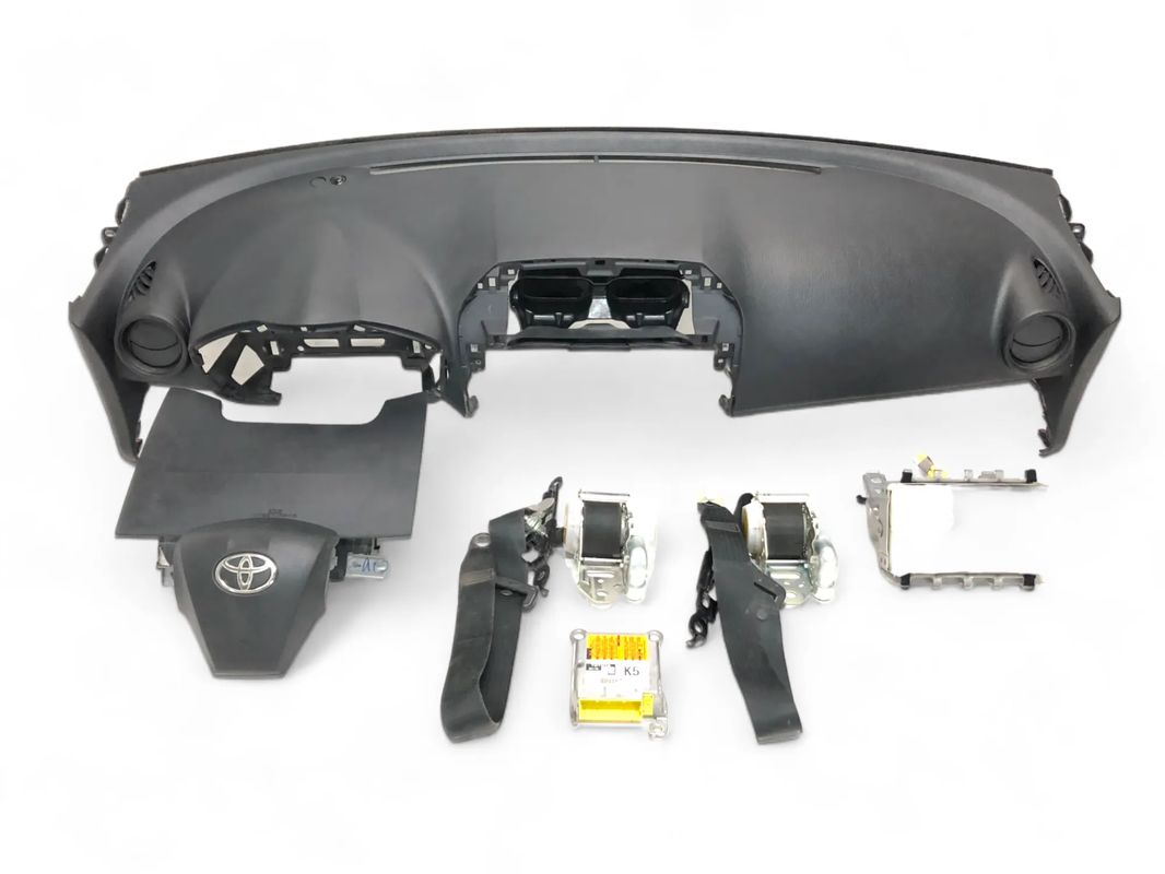 TOYOTA RAV4 III XA30 LIFT FL 2010-2012 DESKA ROZDZIELCZA KONSOLA AIRBAG PODUSZKI POWIETRZNE PASY NAPINACZE SENSOR KOMPLET ORYGINAŁ