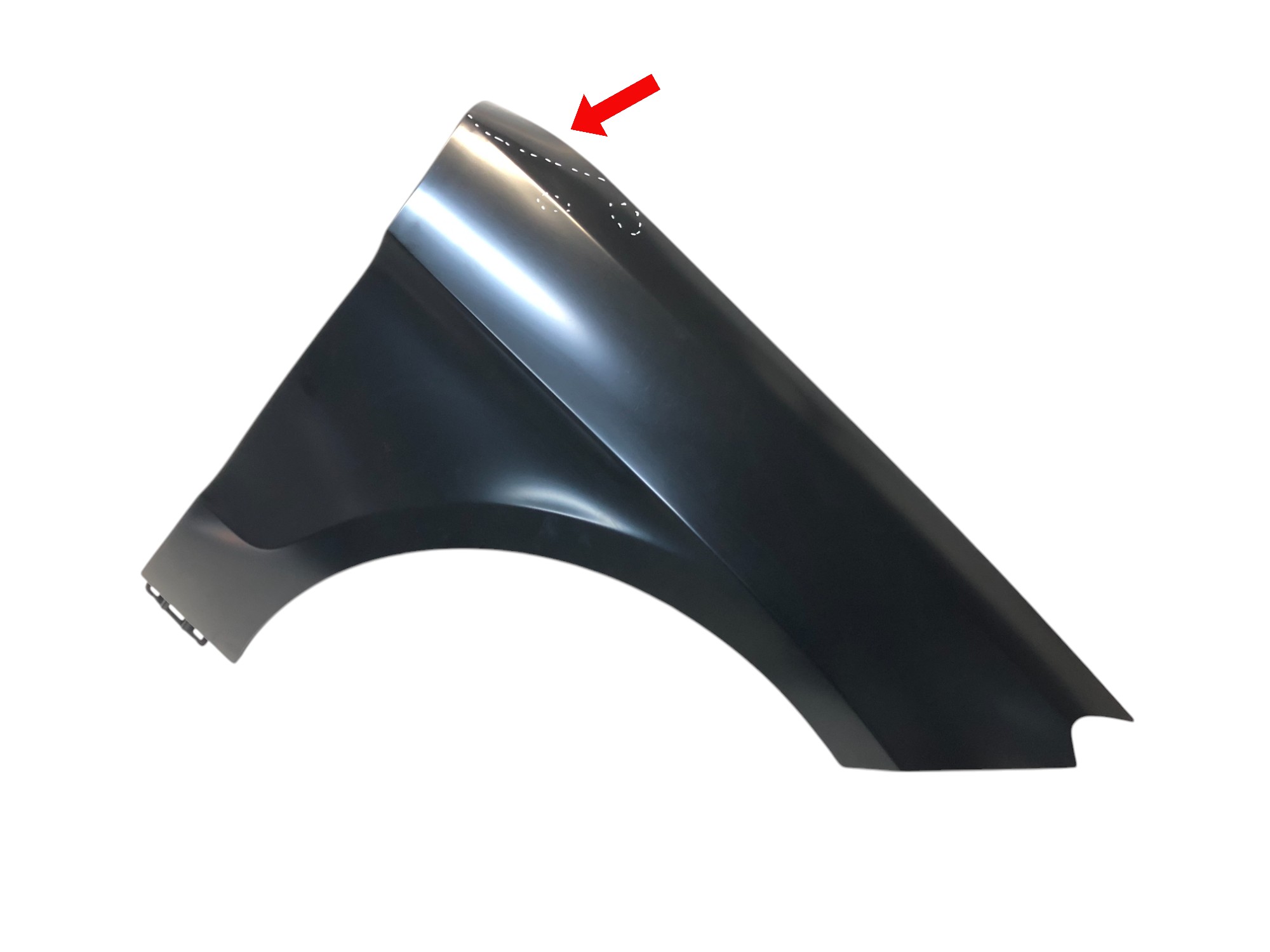 MERCEDES ML-KLASSE W166 2011-2015 BŁOTNIK PRZÓD PRZEDNI PRAWY ALUMINIUM
