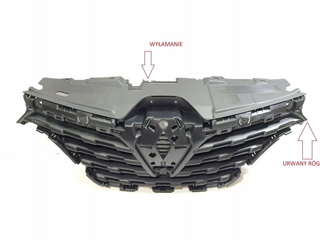 Renault Kadjar LIFT 2018- ATRAPA GRILL PRZÓD