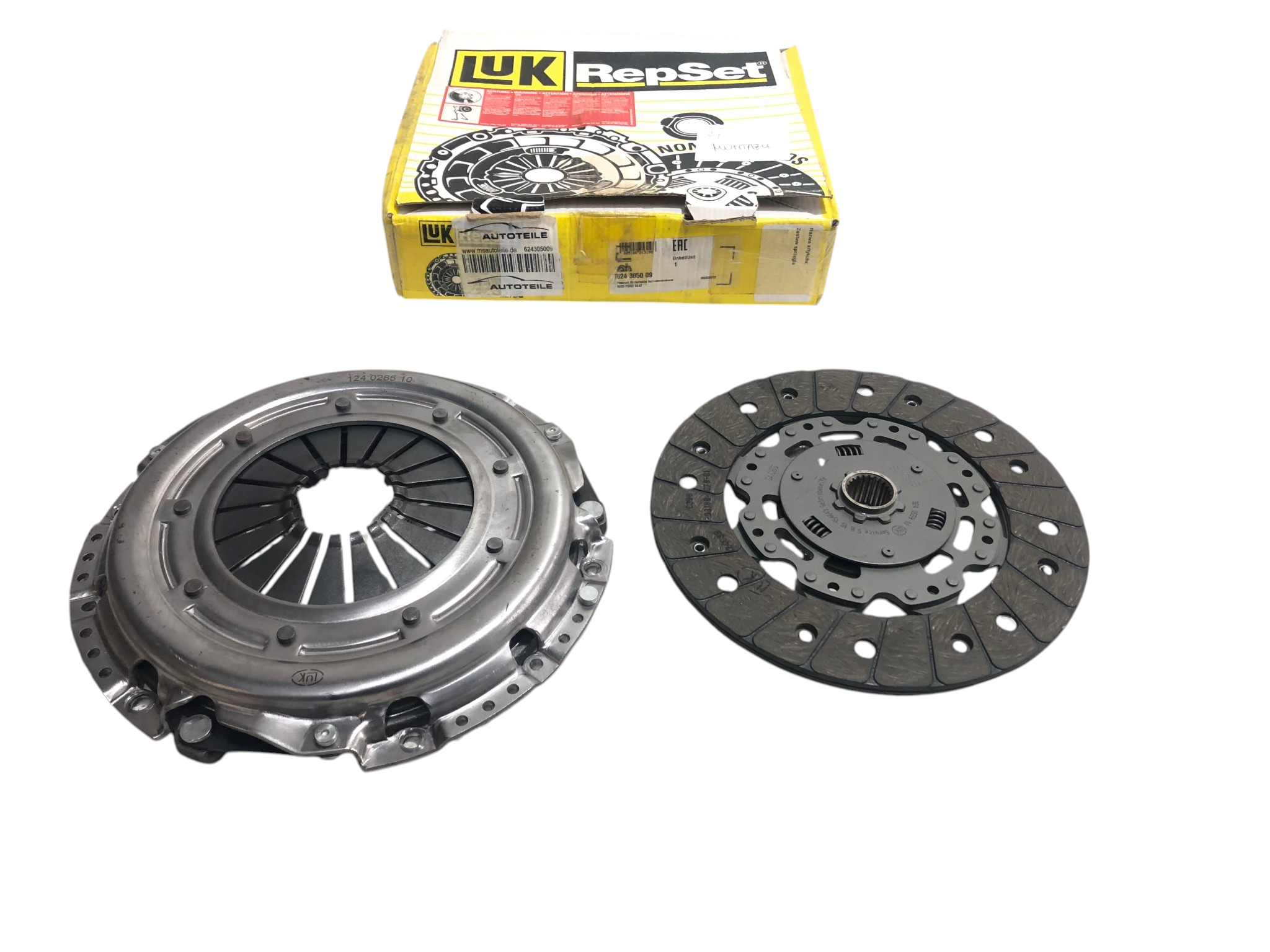 VW Sharan I 1.9 TDI 90KM ANU 1995-2010 Sprzęgło Tarcza Docisk LuK 240mm