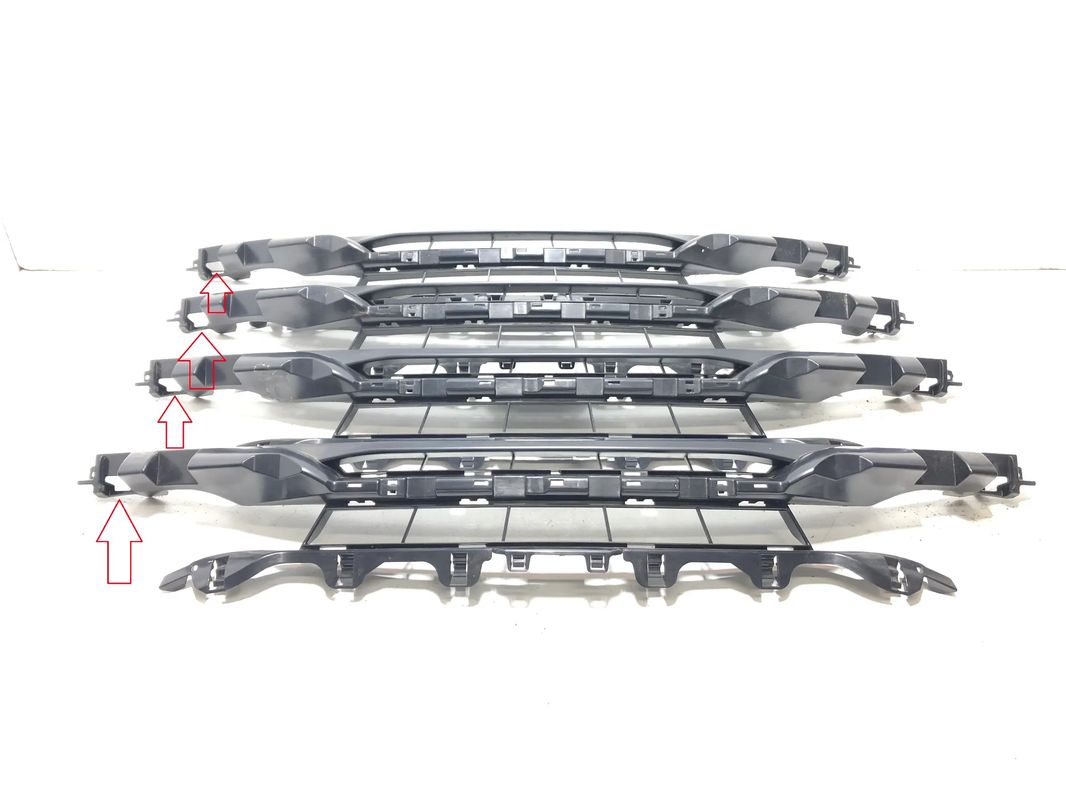 BMW 3 F30 31 2012-2015 ATRAPA KRATKA WLOT POWIETRZA WKŁADKA W ZDERZAK PRZÓD PRZEDNI