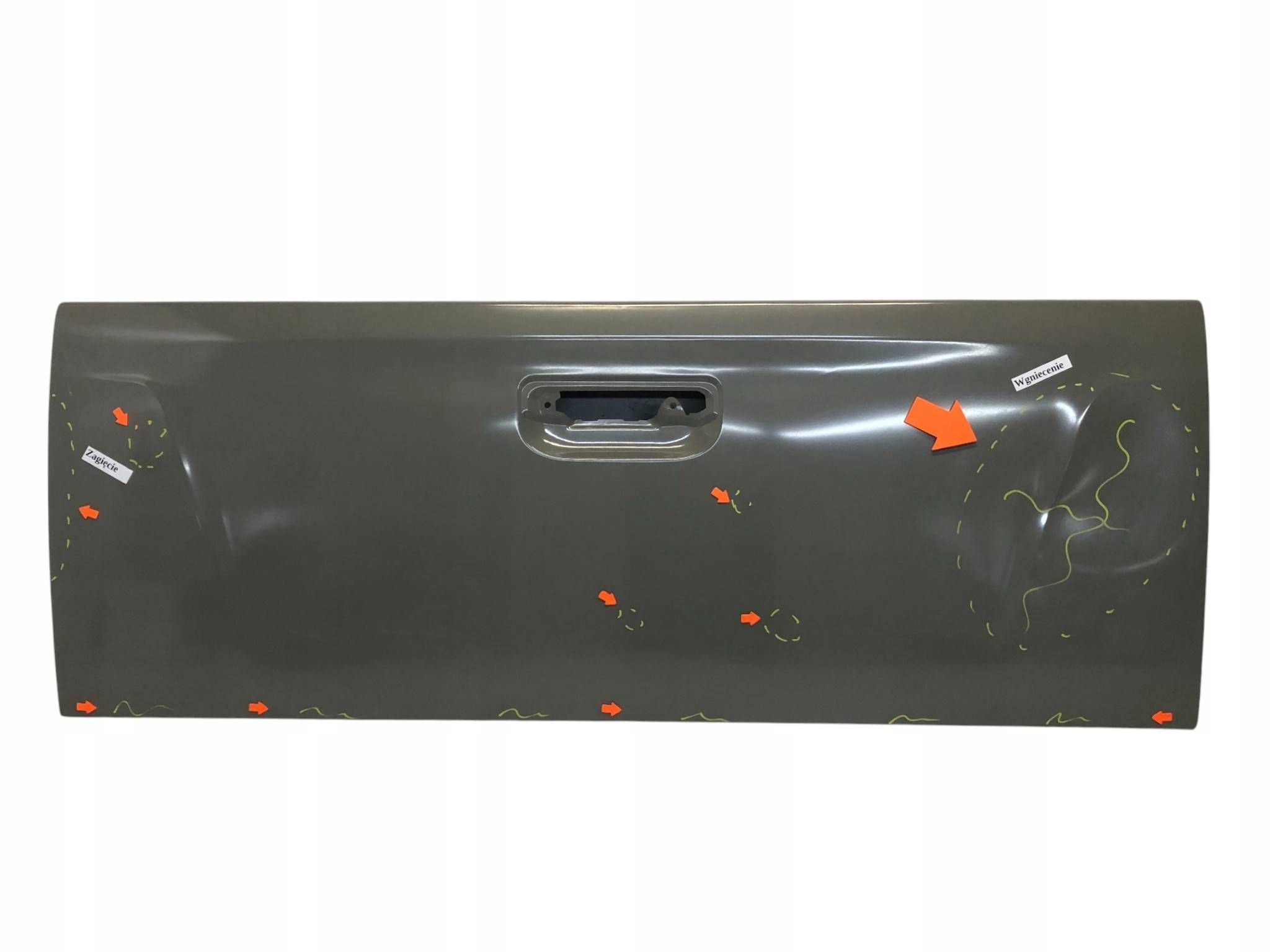 Isuzu D-MAX II RT50 2012-2014 przed liftem Klapa burta bagażnika