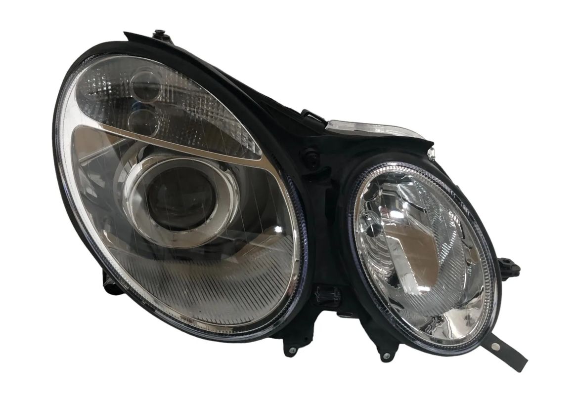 MERCEDES E-KLASA W211 03.2002-06.2006 REFLEKTOR LAMPA PRZÓD PRAWY H7+H7